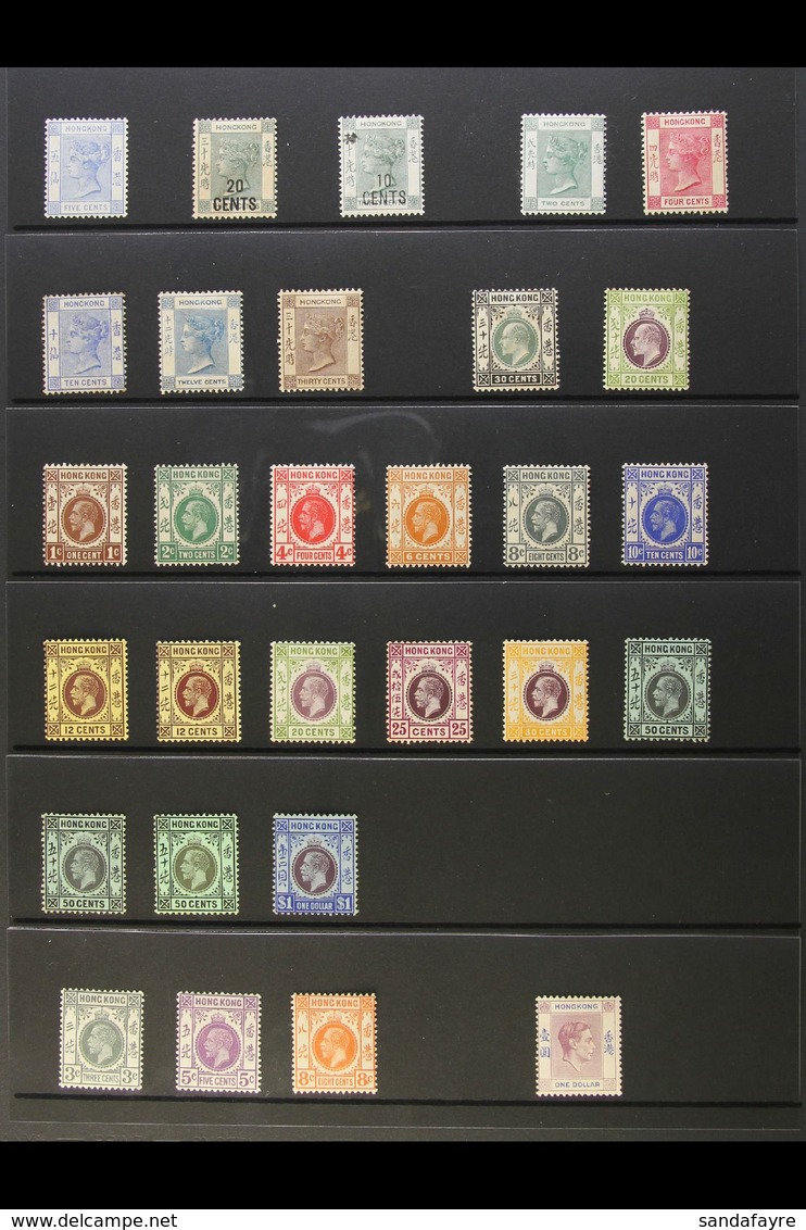 1882-1949 ALL DIFFERENT MINT Mainly Fine And Fresh, Some Earlier With Gum Toning. Note 1882 5c Pale Blue; 1891 20c On 30 - Autres & Non Classés