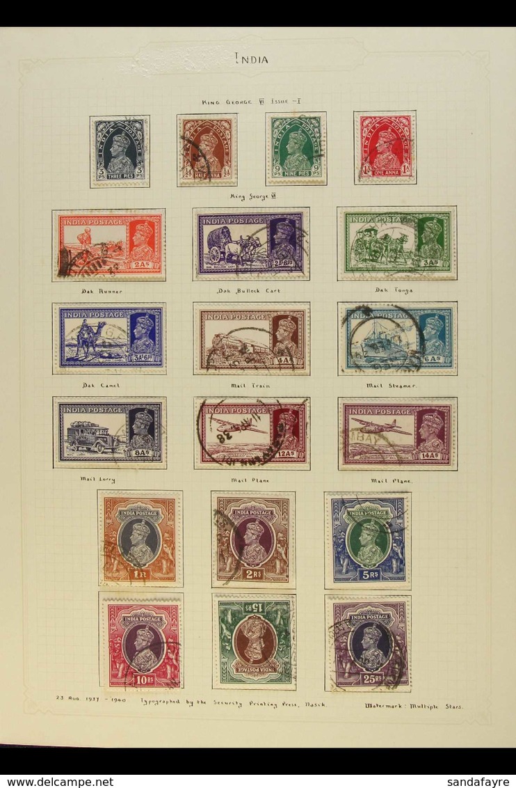 1937-1970 FINE USED COLLECTION. An Attractive Collection, Mainly Of Complete Sets With Most Elusive Issues Present. Incl - Andere & Zonder Classificatie