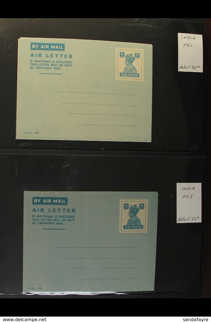 1946-2004 UNUSED AEROGRAMMES Comprehensive COLLECTION Of Mint/unused Aerogrammes, Identified By Higgins & Gage Catalogue - Sonstige & Ohne Zuordnung