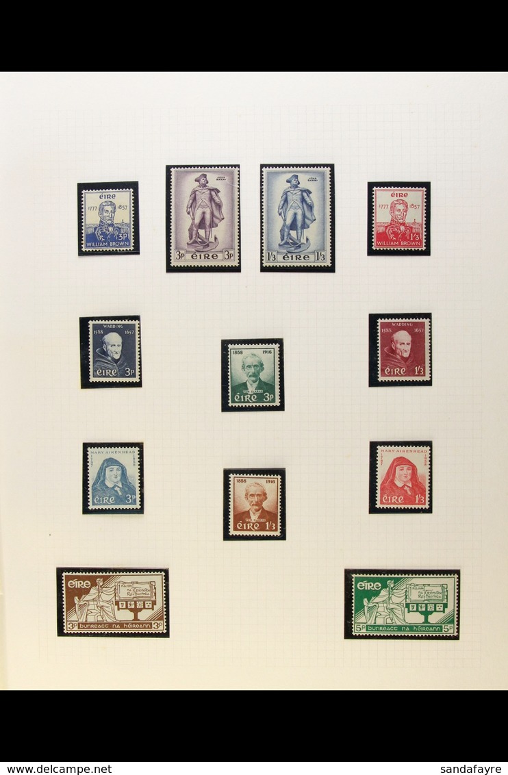 1956-1984 COMPREHENSIVE NEVER HINGED MINT COLLECTION In Hingeless Mounts On Leaves, All Different, Highly Complete For T - Sonstige & Ohne Zuordnung