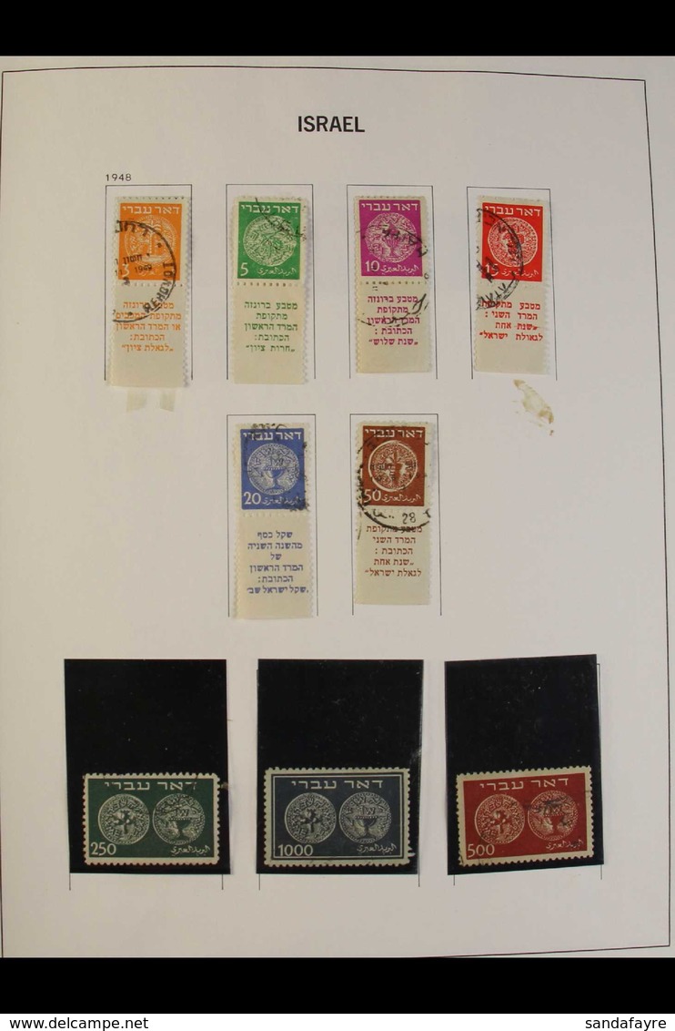 1948-1990's INTERESTING ACCUMULATION. Mint (many Never Hinged) & Used Stamps With Only Very Light Duplication In Albums  - Autres & Non Classés