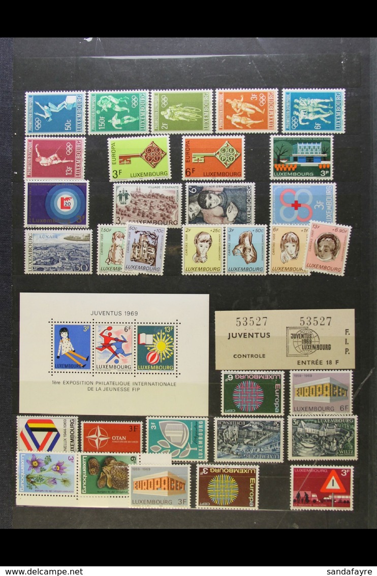1960's-1980's NEVER HINGED MINT COLLECTION On Stock Pages, Seems To Be All Different, Lovely Fresh Condition. (220+ Stam - Andere & Zonder Classificatie