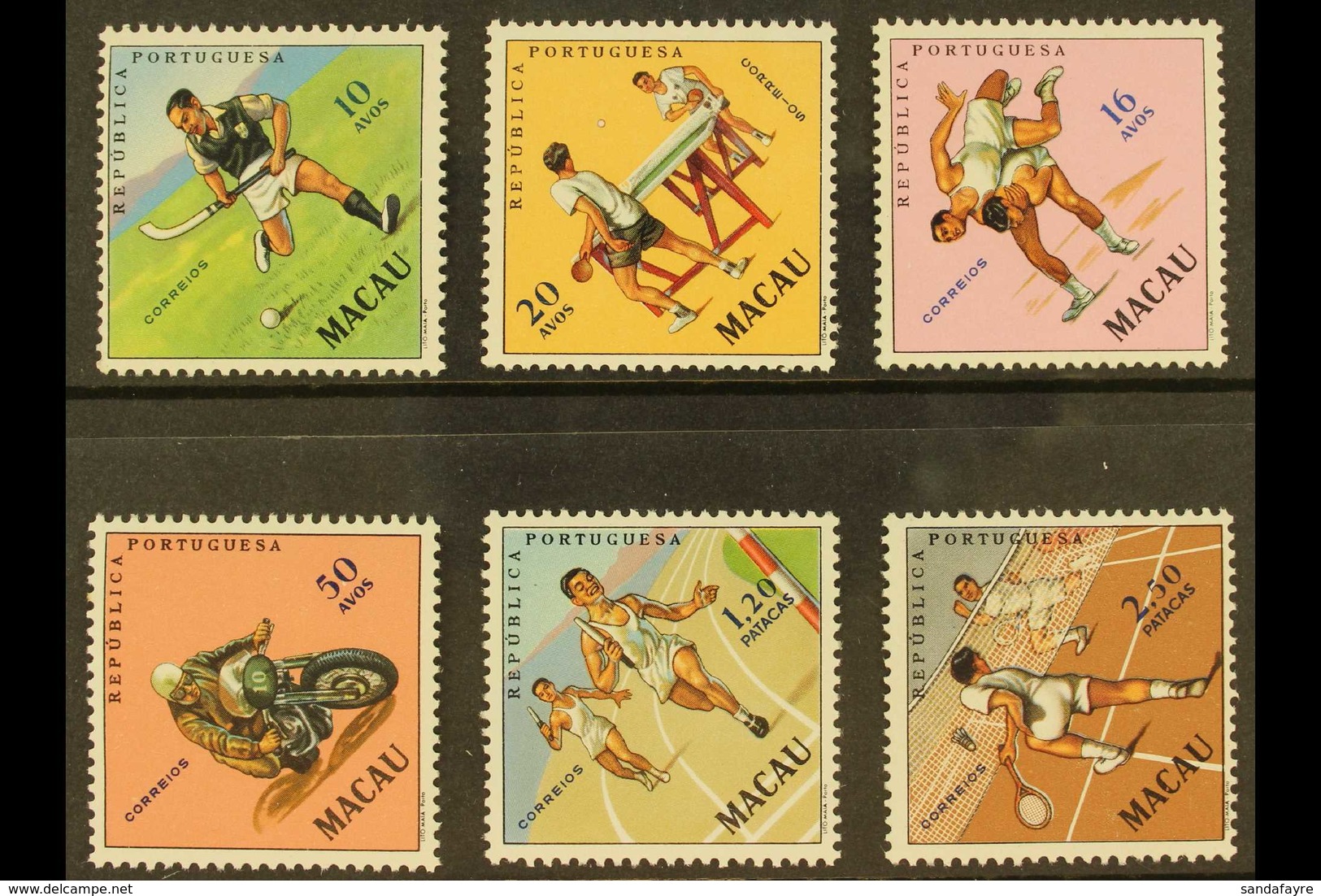 1962 Sports Complete Set, SG 486/91, Very Fine Never Hinged Mint. (6 Stamps) For More Images, Please Visit Http://www.sa - Autres & Non Classés