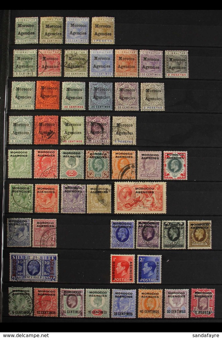1898-1949 ALL DIFFERENT COLLECTION On Stock Pages, Mint (some Never Hinged) & Used Stamps, Includes 1898-1900 Opts To 1p - Autres & Non Classés
