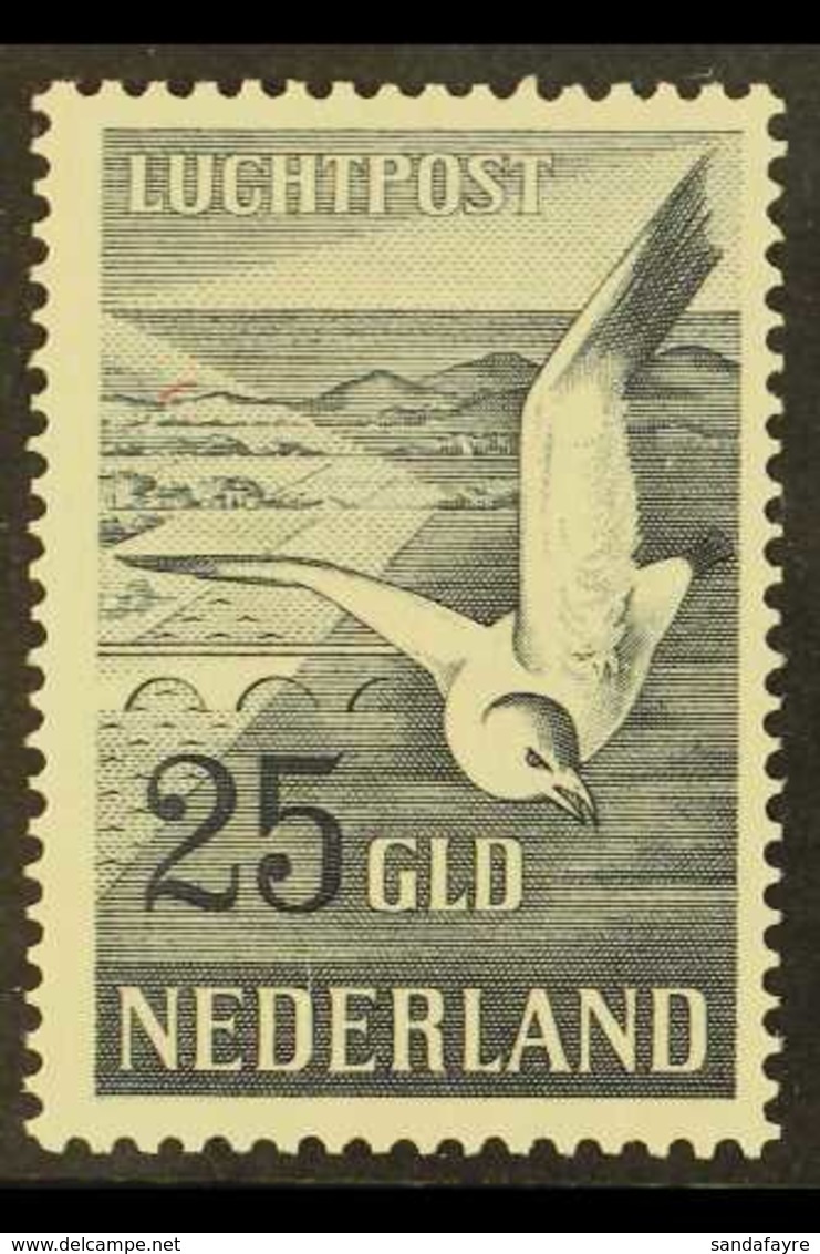 1951 AIR 25g Blue-black Flying Seagull (NVPH LP13, SG 743) Very Fine Never Hinged Mint. For More Images, Please Visit Ht - Andere & Zonder Classificatie