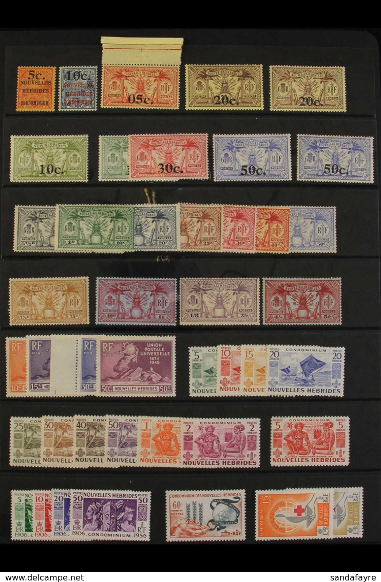 FRENCH Mint Collection 1920-79 All Different Mint Collection, The Strongest Period Is For The QEII Issues With These Mos - Autres & Non Classés