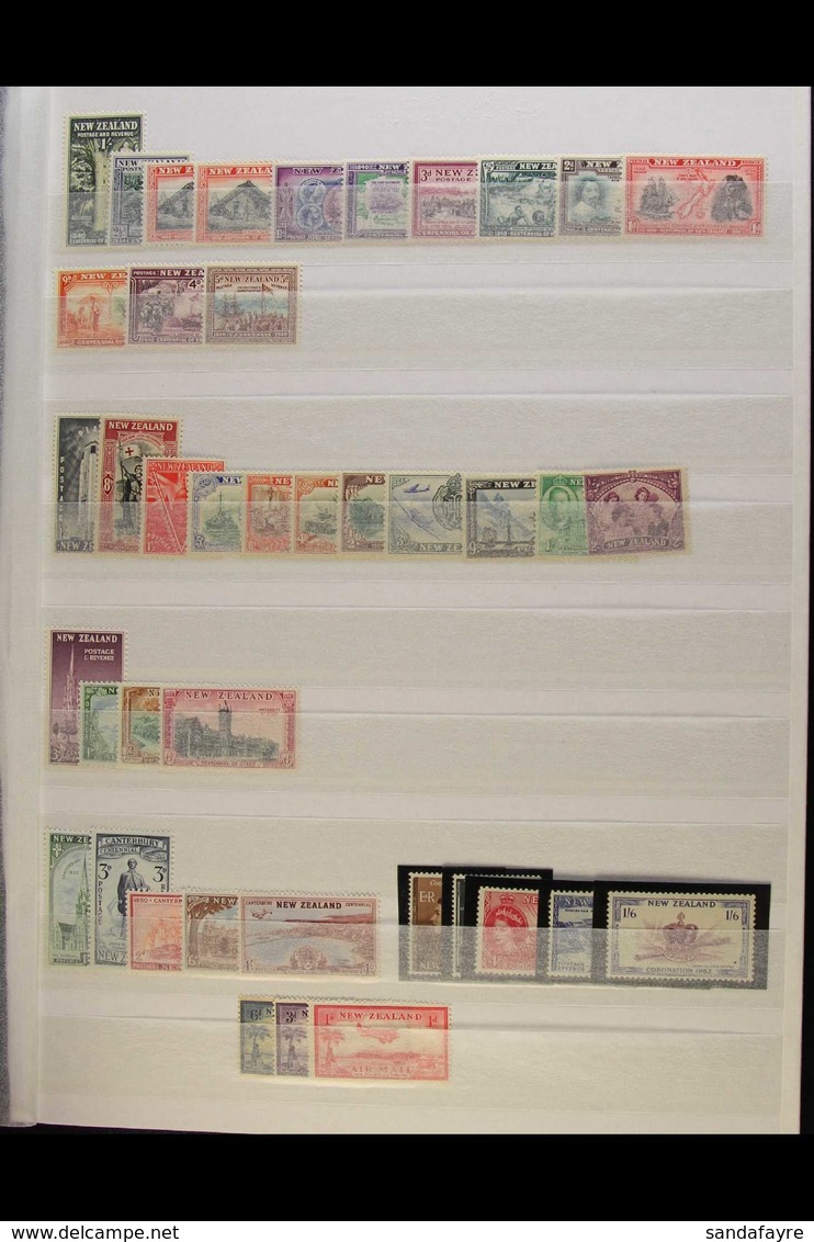 1940-85 NEVER HINGED MINT SETS. An Attractive Collection Of Sets Presented On Stock Pages. Includes 1940 Centenary Set A - Andere & Zonder Classificatie