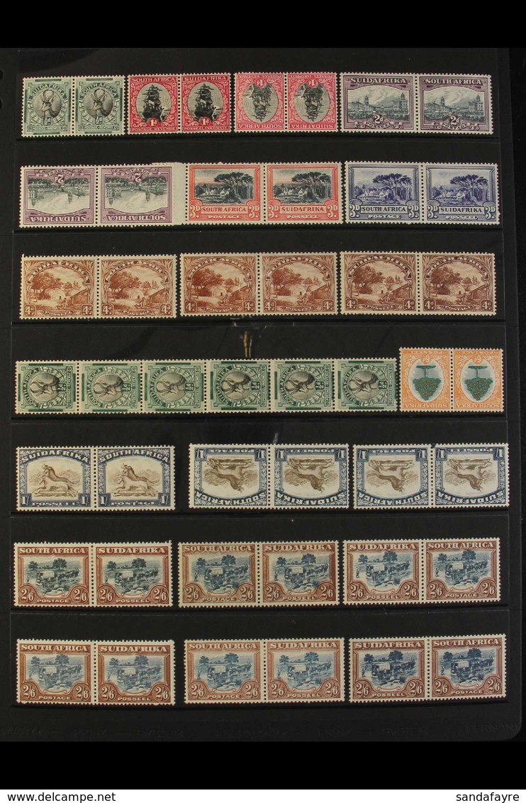 1930-45 MINT UNHYPHENATED PICTORIALS Includes ½d Coil Strip Of 6 (SG 42a), 1d Die II Watermark Inverted, 2d Wmks Upright - Non Classés