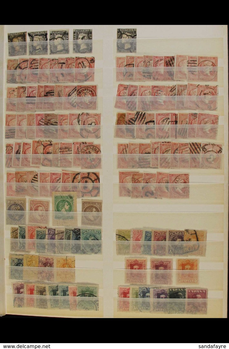 1850-1929 OLD MINT & USED RANGES On Stock Pages, Inc 1850 6c (x5) Used, 1856-59 4c (80+ Used Stamps With Shades & Postma - Sonstige & Ohne Zuordnung