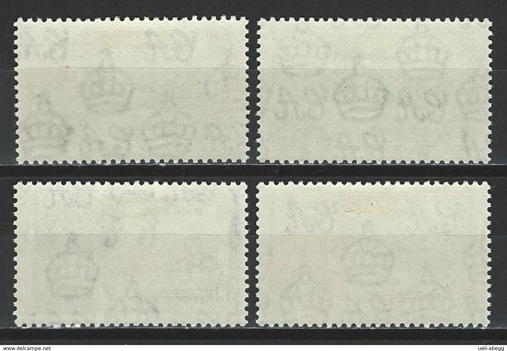 Hong Kong SG 133-36, Mi 132-35 * MH - Ungebraucht