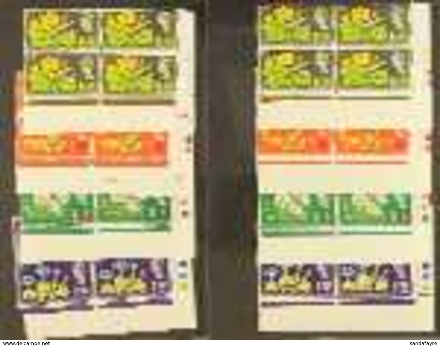 1964 Botanical Congress Normal & Phosphor Complete Sets, SG 655/58 & SG 655p/58p, Never Hinged Mint 'Traffic Light' Lowe - Andere & Zonder Classificatie