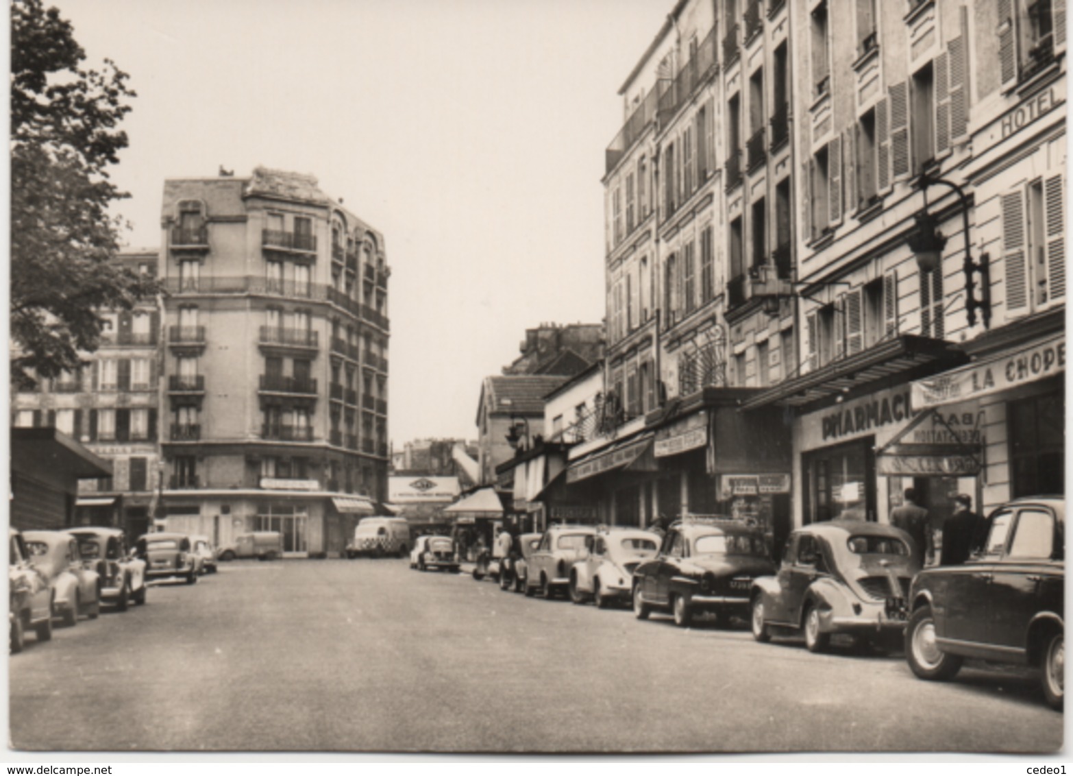 PARIS 19eme  RUE DU PRE SAINT GERVAIS           COLLECTION LIBRAIRIE G BOULLINIER - Paris (19)