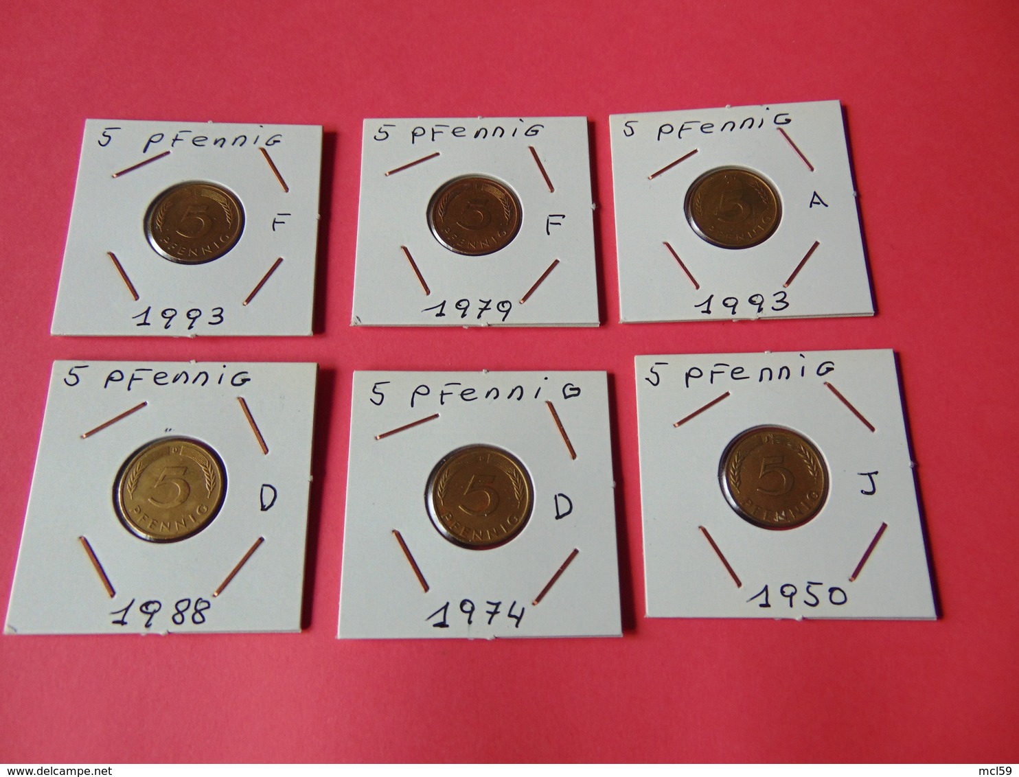 5 Pfennig Alemania Federal - 5 Pfennig