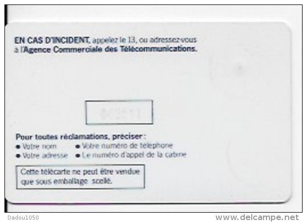 Carte Téléphonique 120 Unités - Pyjamas'