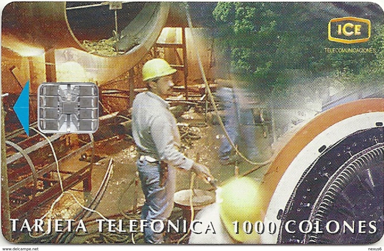 Costa Rica - ICE - Tecnologia Y Desarrollo - 03.1999, 1,000₡, 70.000ex, Used - Costa Rica