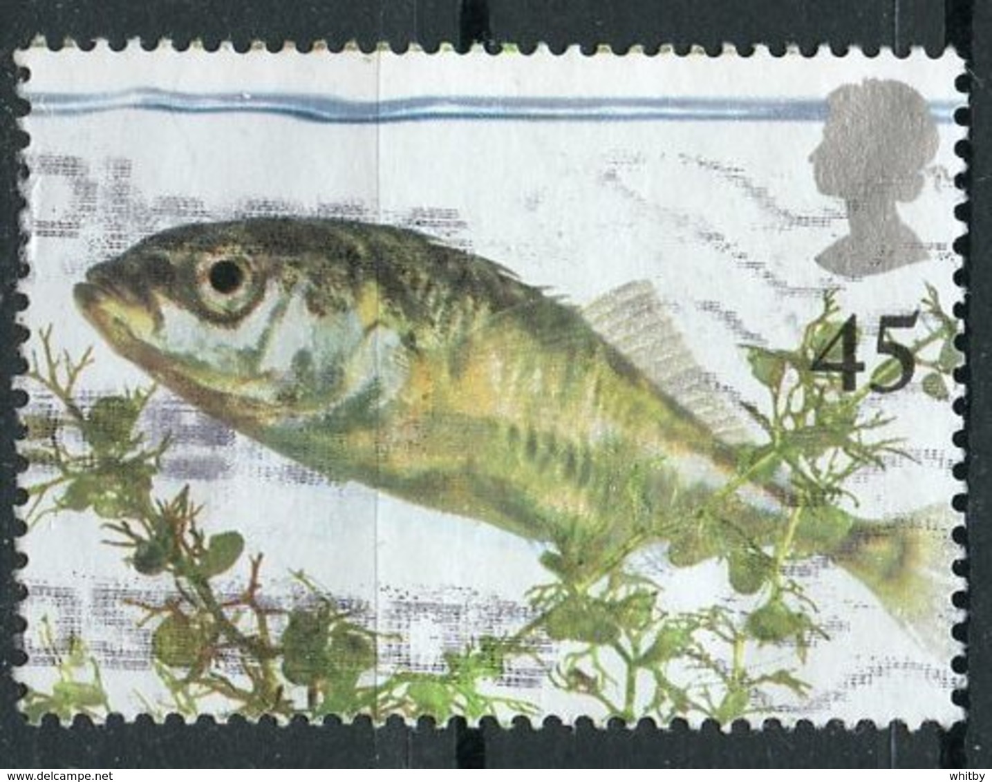 Great Britain 2001 45p Stickleback Issue #1983 - Used Stamps