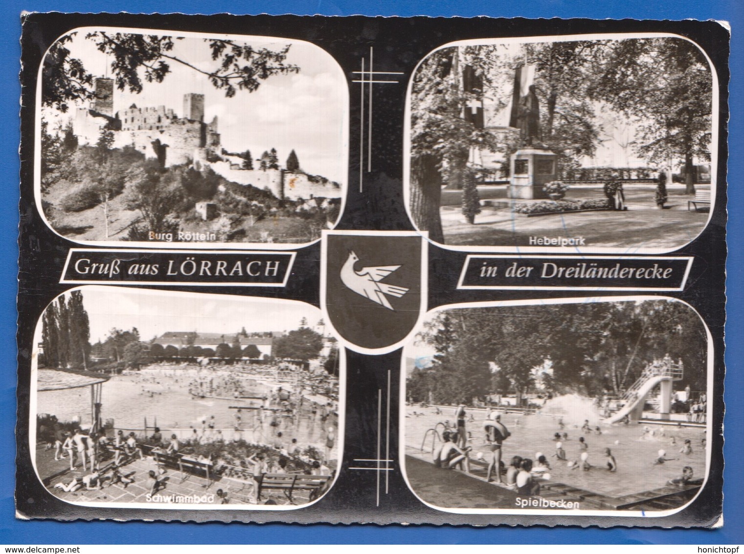 Deutschland; Lörrach; Multibildkarte - Lörrach