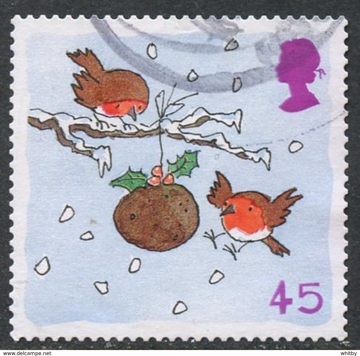 Great Britain 2001 45p Christmas Issue #2005 - Used Stamps