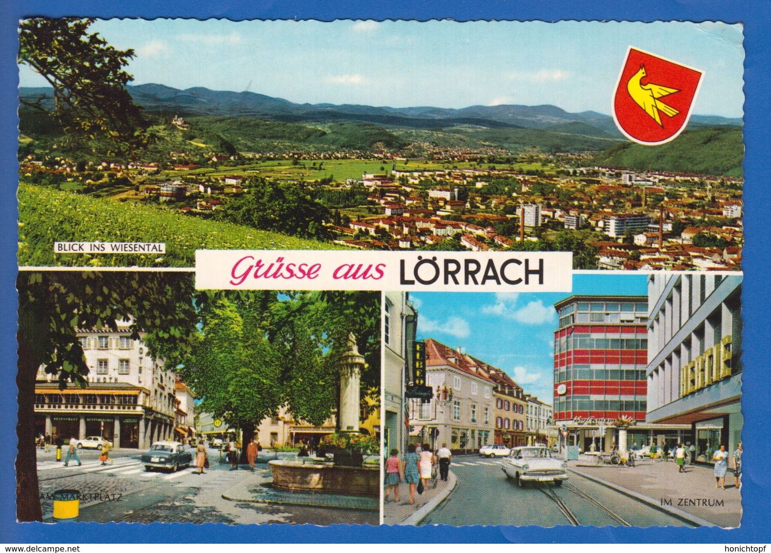 Deutschland; Lörrach; Multibildkarte - Lörrach