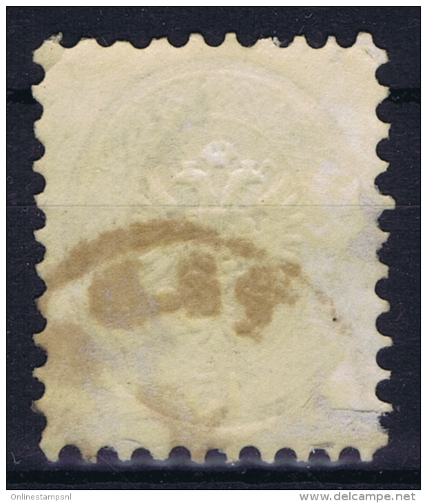 Lombardo-Veneto  Sa 45   Mi 23   Used Obl. 1864 Oinhole No Thins - Lombardo-Veneto