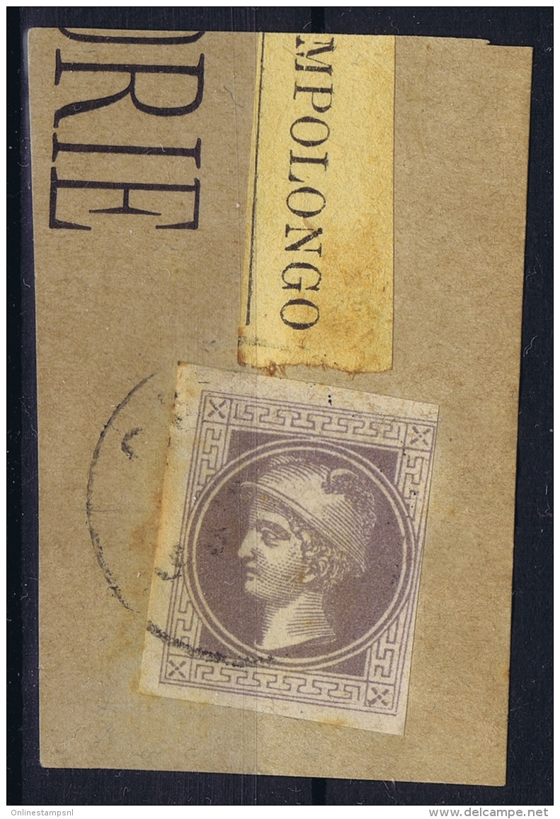Lombardo-Veneto Austrian Newspaperstamp Used Postally In Italy  Campolongo - Lombardije-Venetië