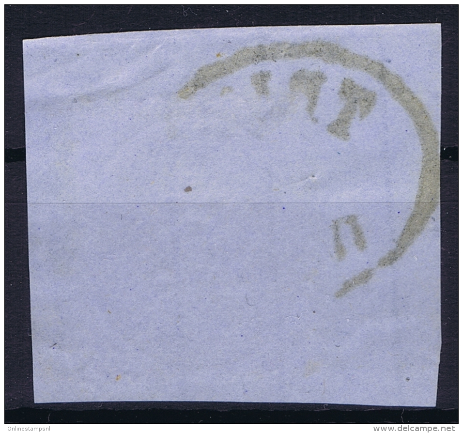 Osterreich Mi 33 Cancel Triest Numero Spedizone - Used Stamps