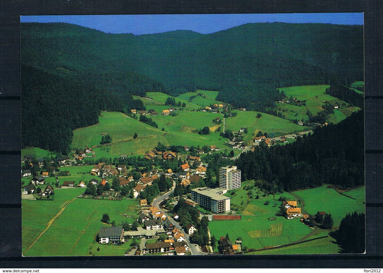 (2369) AK Baiersbronn - Schwarzwald Sanatorium Obertal - Luftbild - Baiersbronn