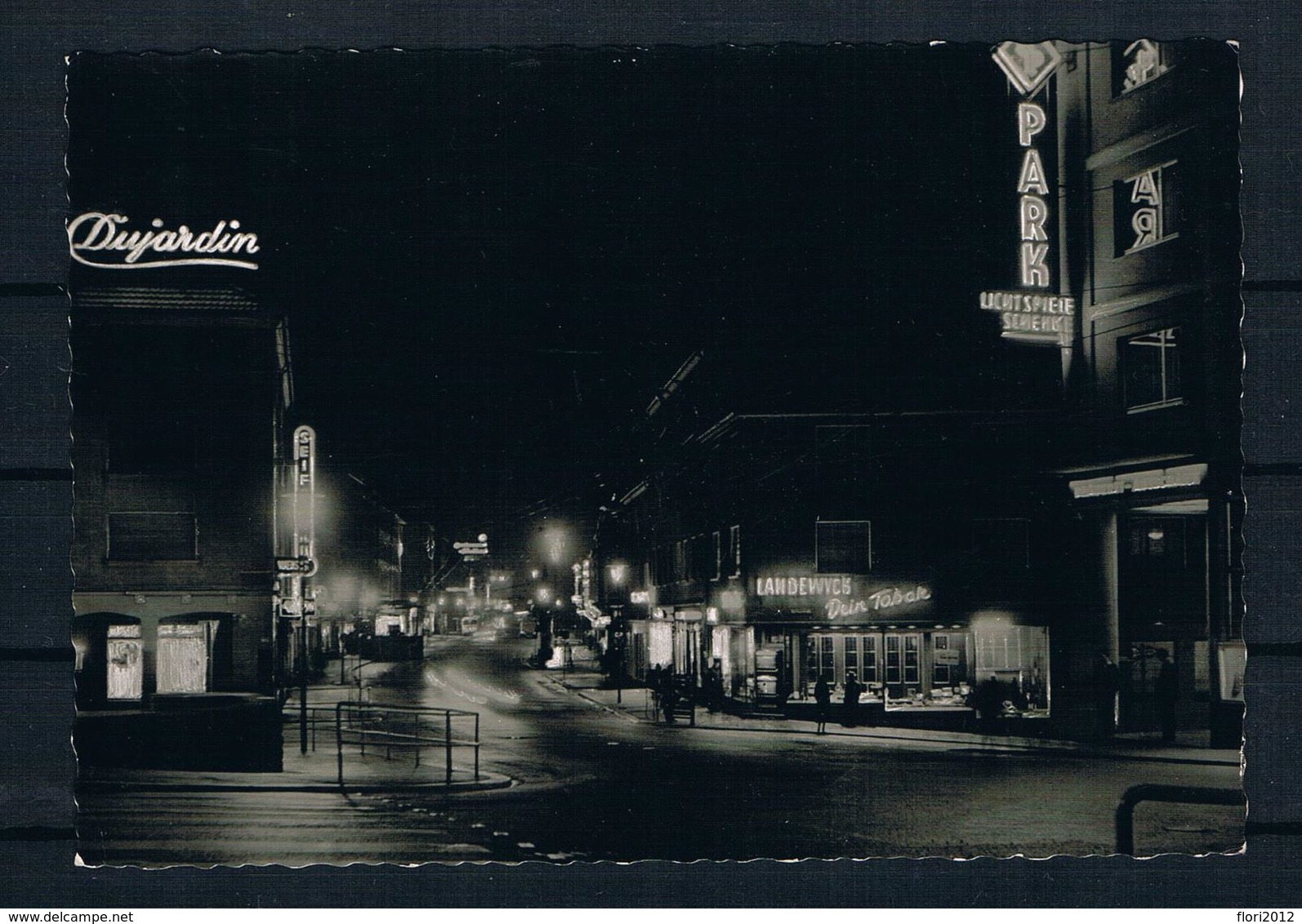 (2371) AK Pirmasens - Schloßstraße Bei Nacht - Pirmasens