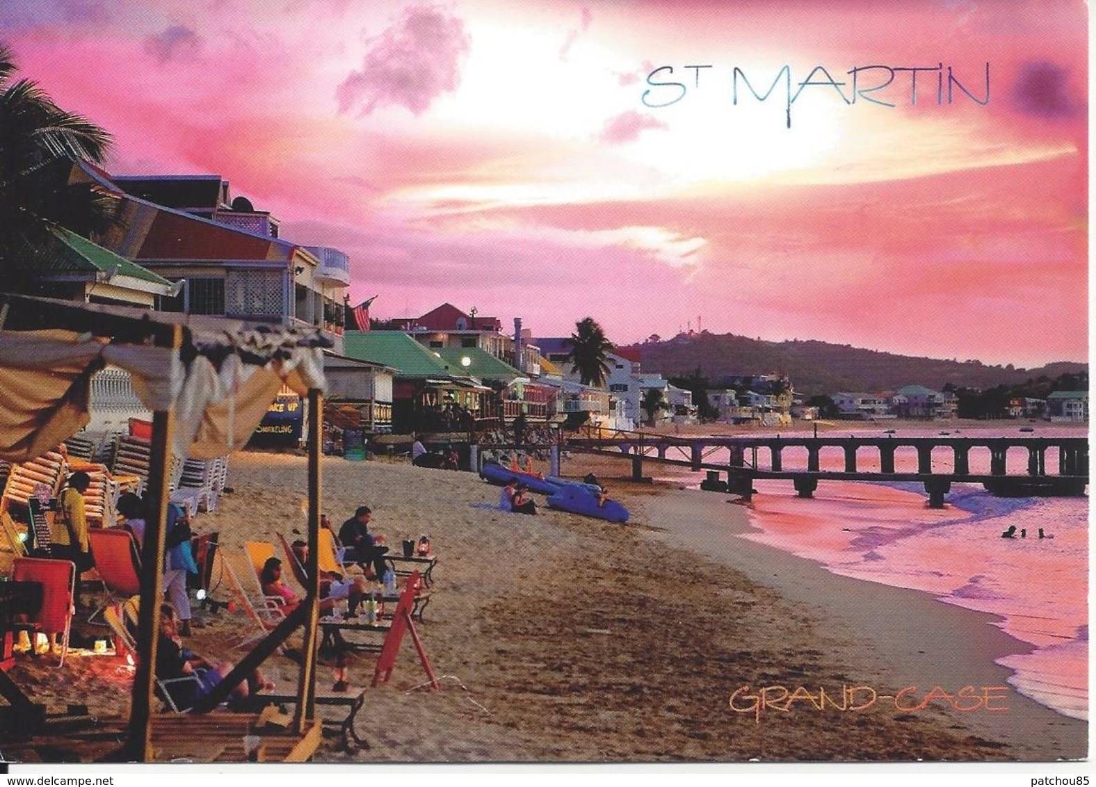 CPM Saint Martin Antilles Françaises  Grand Case - Saint-Martin