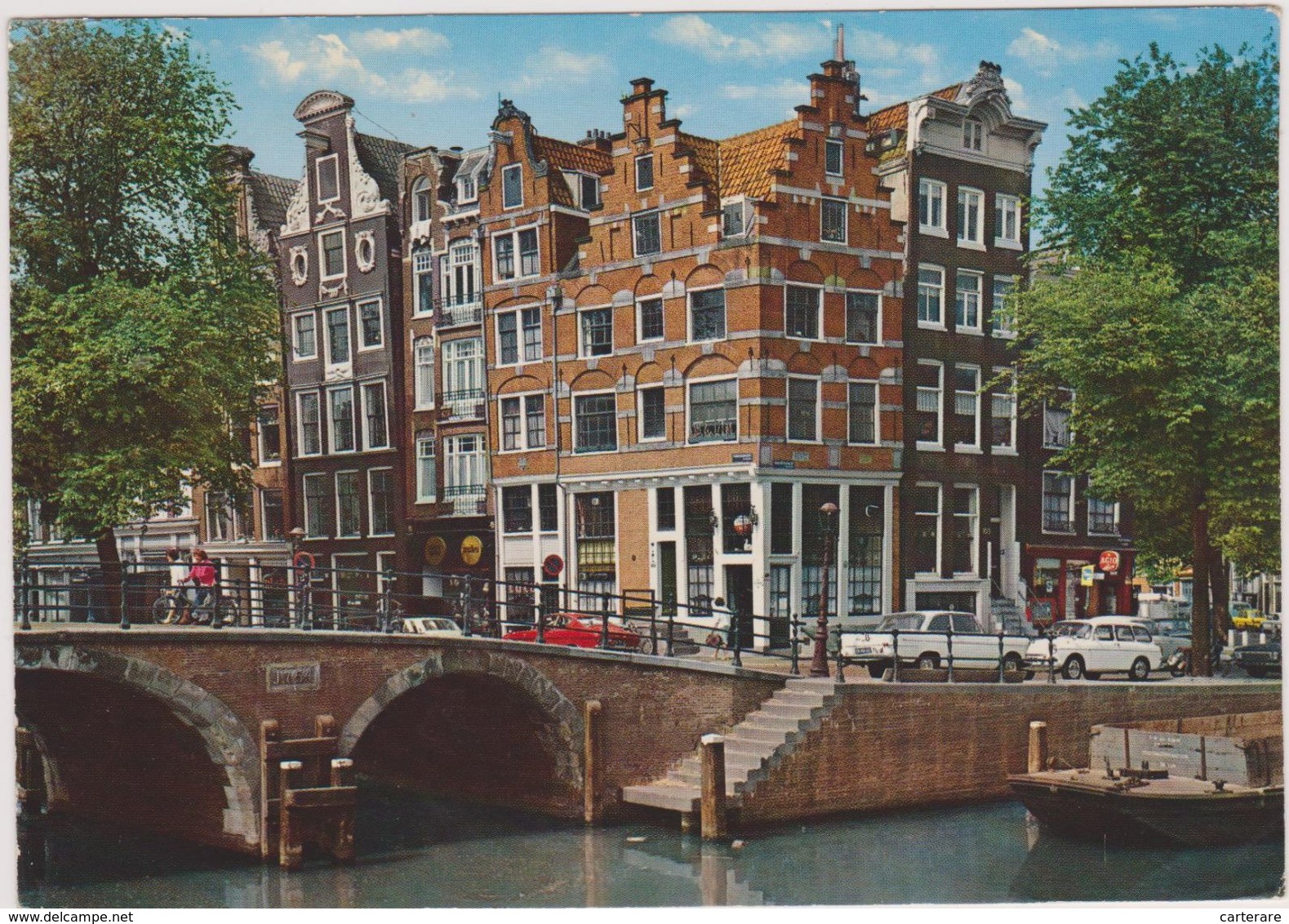 PAYS BAS ,noord Holland,AMSTERDAM ,IL Y A 41 ANS,PRINSENGRACHT,BROUWER SGRACHT,PONT - Amsterdam