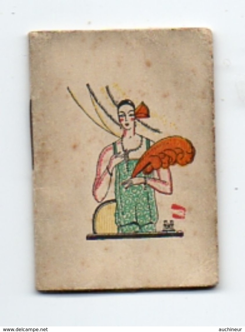 Calendrier De Poche 1926, Lingerie Lady Grenoble 4 X 5,5 Cm - Small : 1921-40