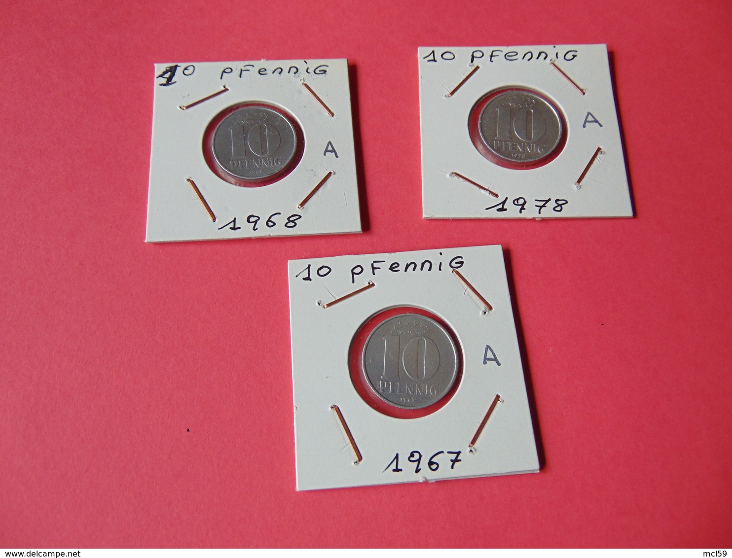 10 Pfennig Alemania Democratica - 10 Pfennig