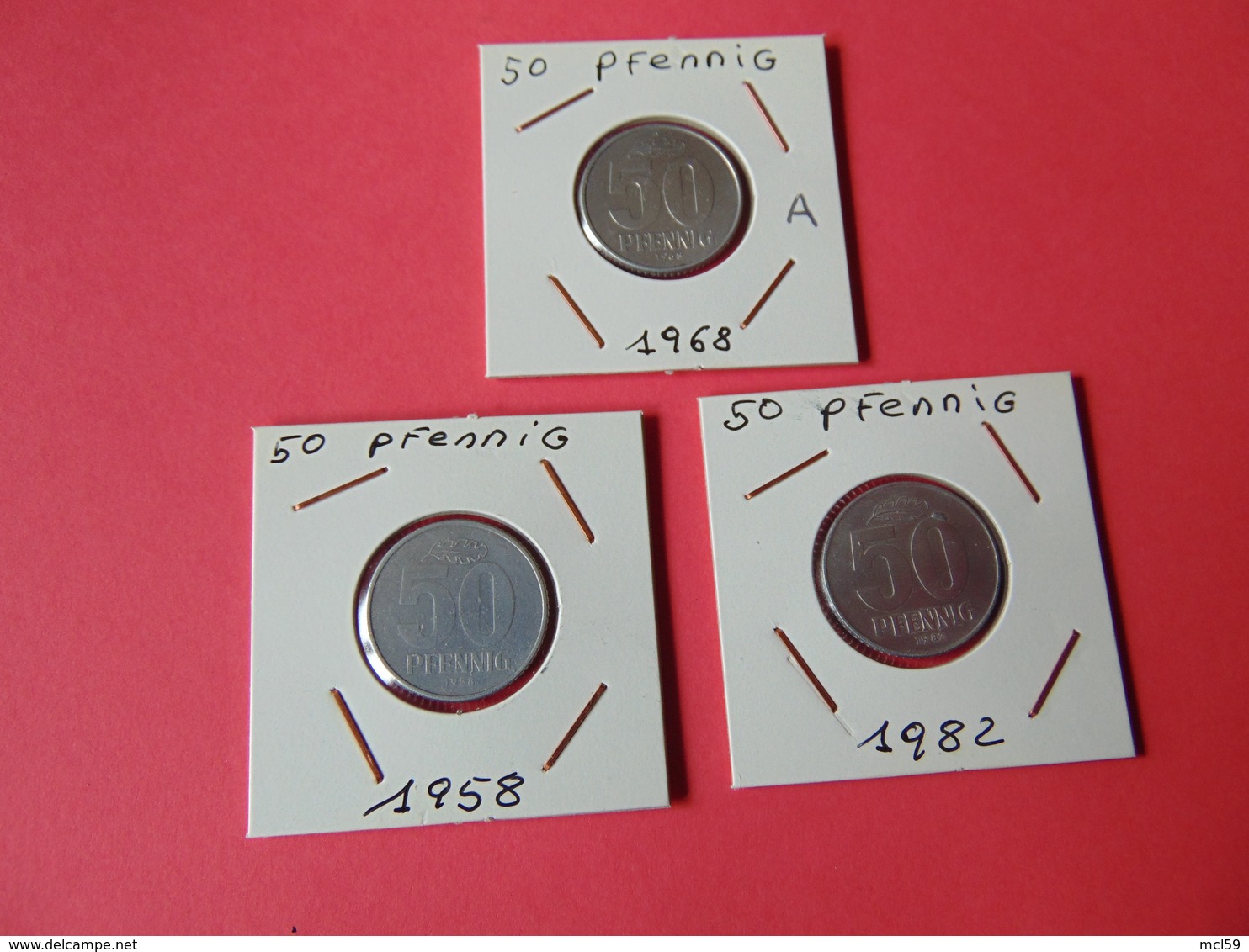 50 Pfennig Alemania Democratica - 50 Pfennig