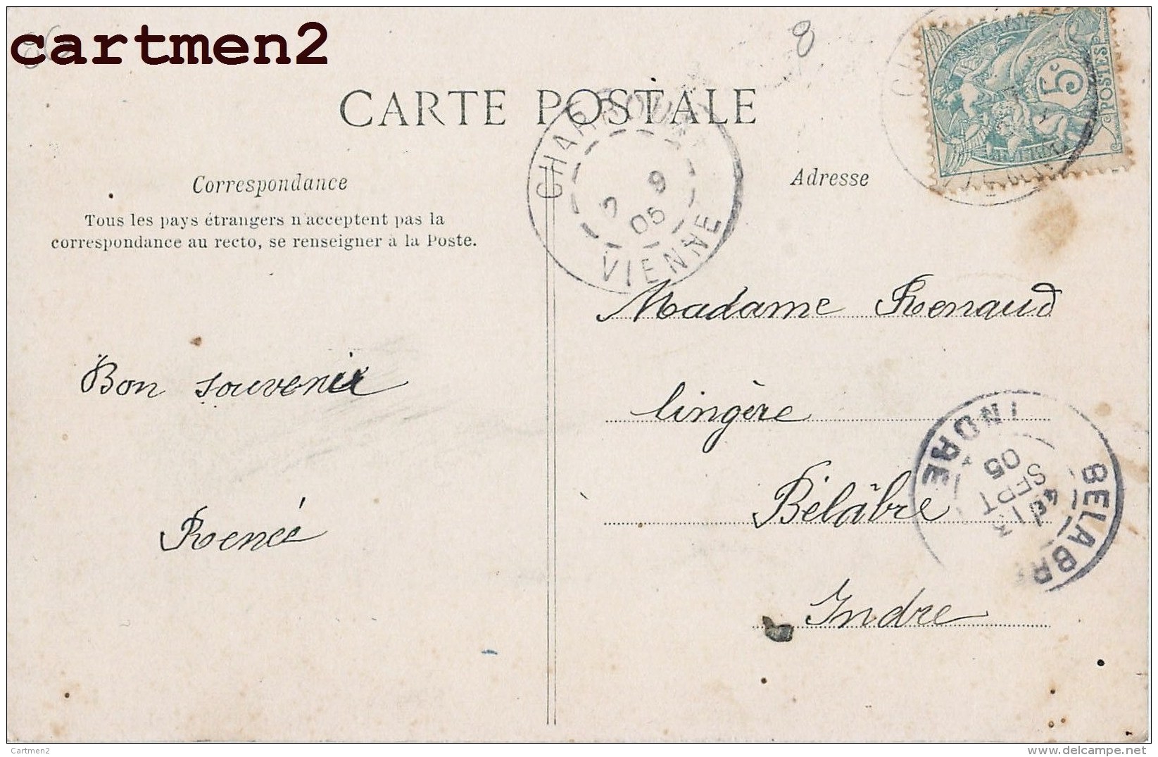 CHARROUX OSTENTIONS 1904 PELERINS PRIANT A L'ENDROIT OU ONT ETE DECOUVERTS LES RELIQUAIRES RELIGION 86 VIENNE - Charroux