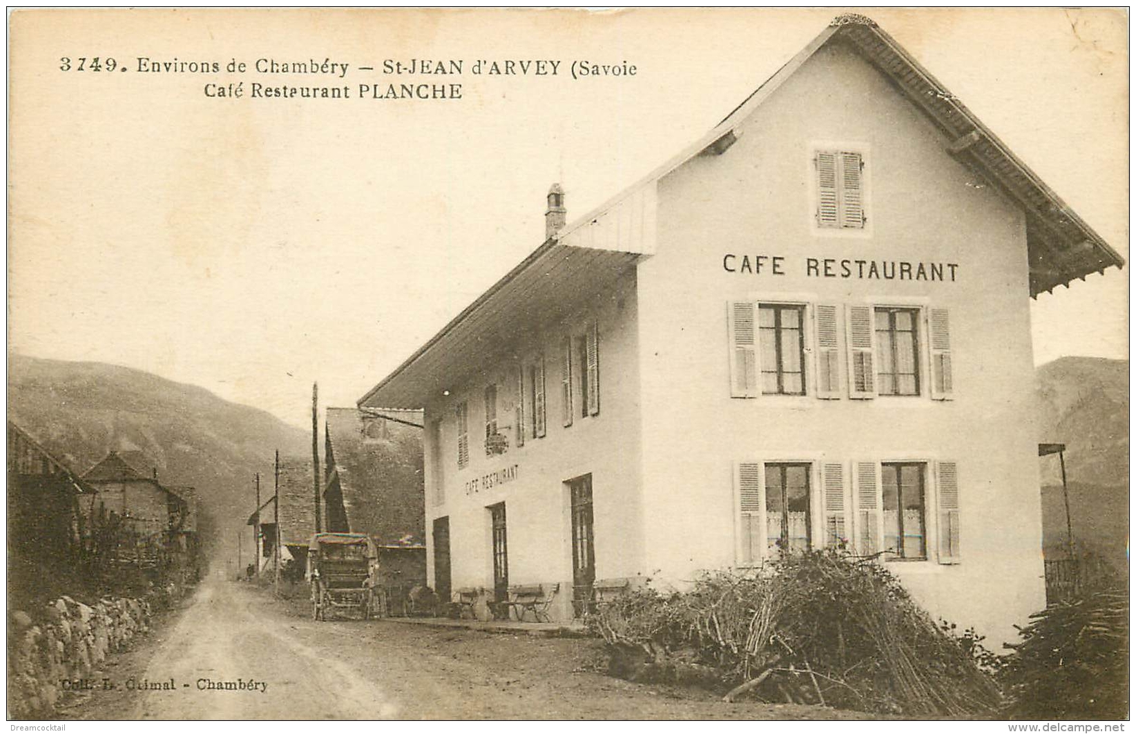 73 SAINT JEAN D'ARVEY. Café Restaurant Planche - Chambery