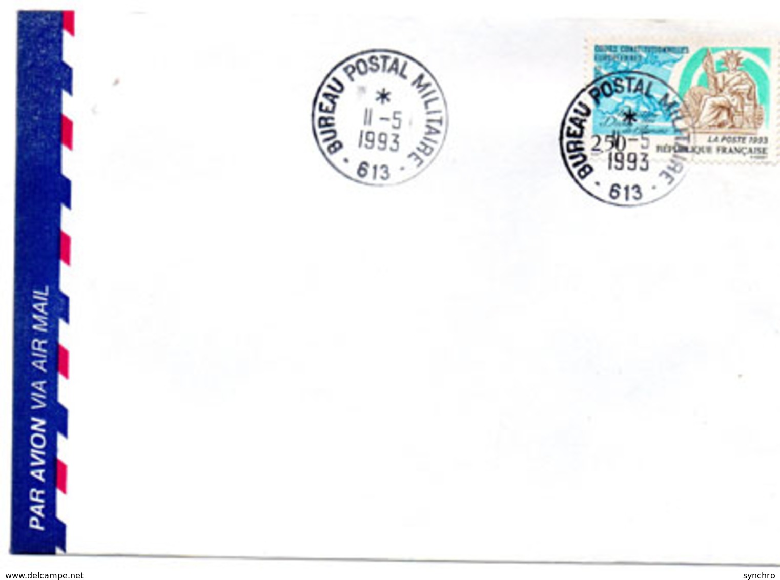 Bureau Postal Militaire N ° 613 - 1961-....