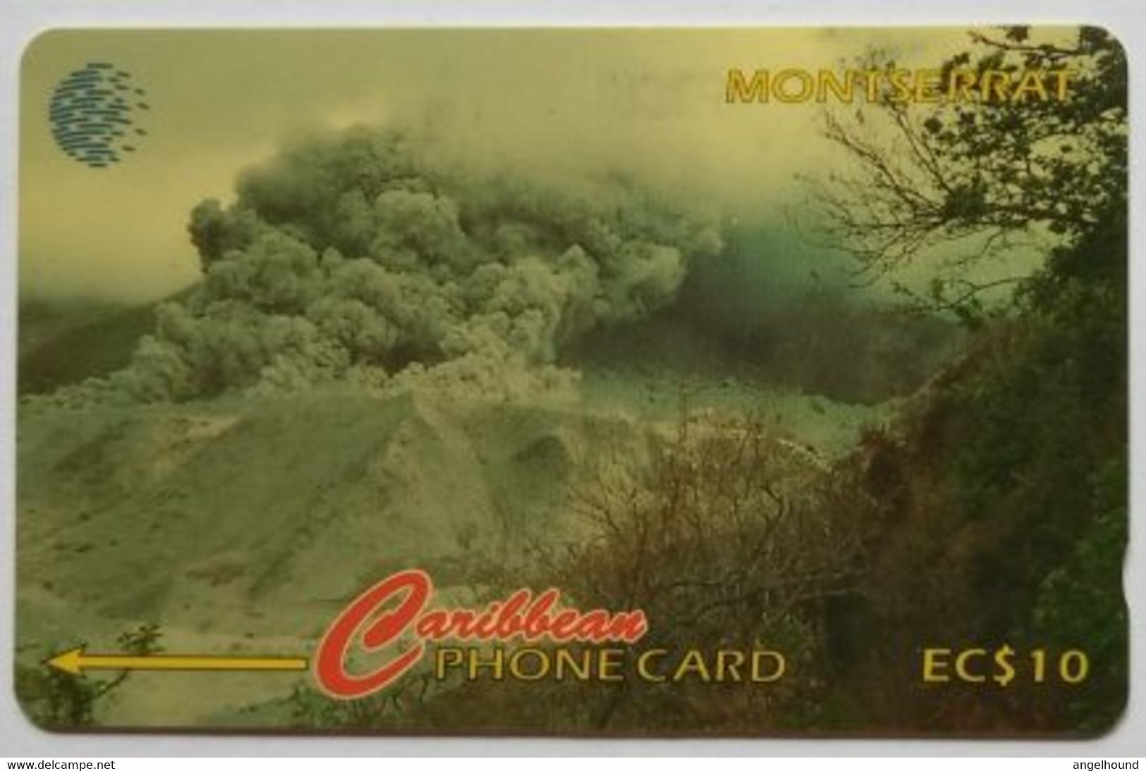 Montserrat  124CMTA Volcano EC$20 - Montserrat