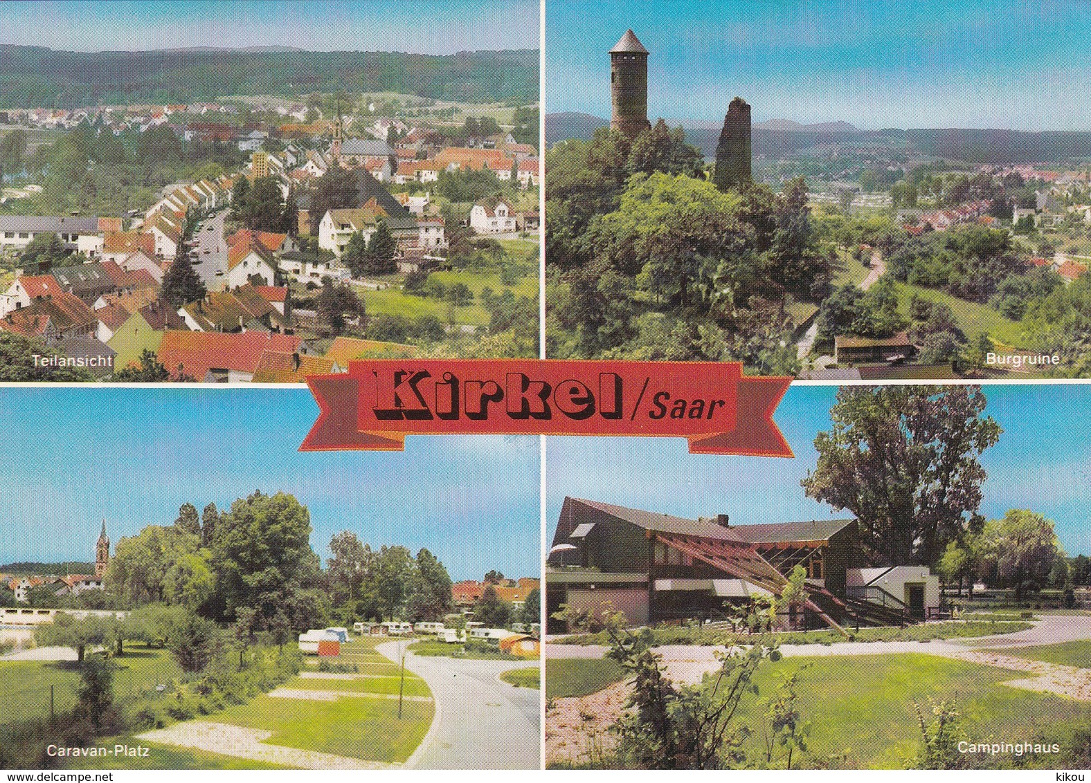 KIRKEL Sur Saar - Carte Multivues (Multi-view) - Saarpfalz-Kreis