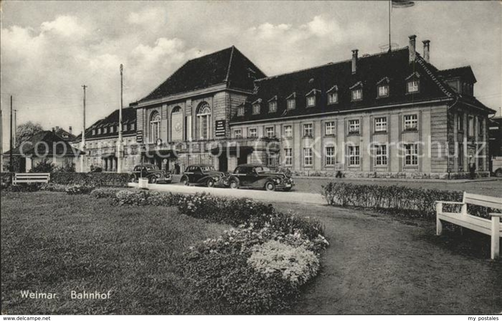 11444464 Bahnhof Weimar Oldtimers Bahnhof - Autres & Non Classés