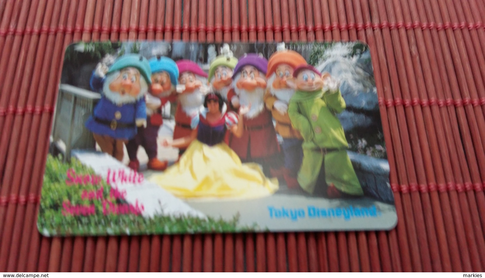 Disney Snow White  Phonecard Rare - Disney