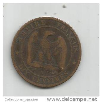 Monnaie , 10 Centimes , 1854 A , 2 Scans - Other & Unclassified