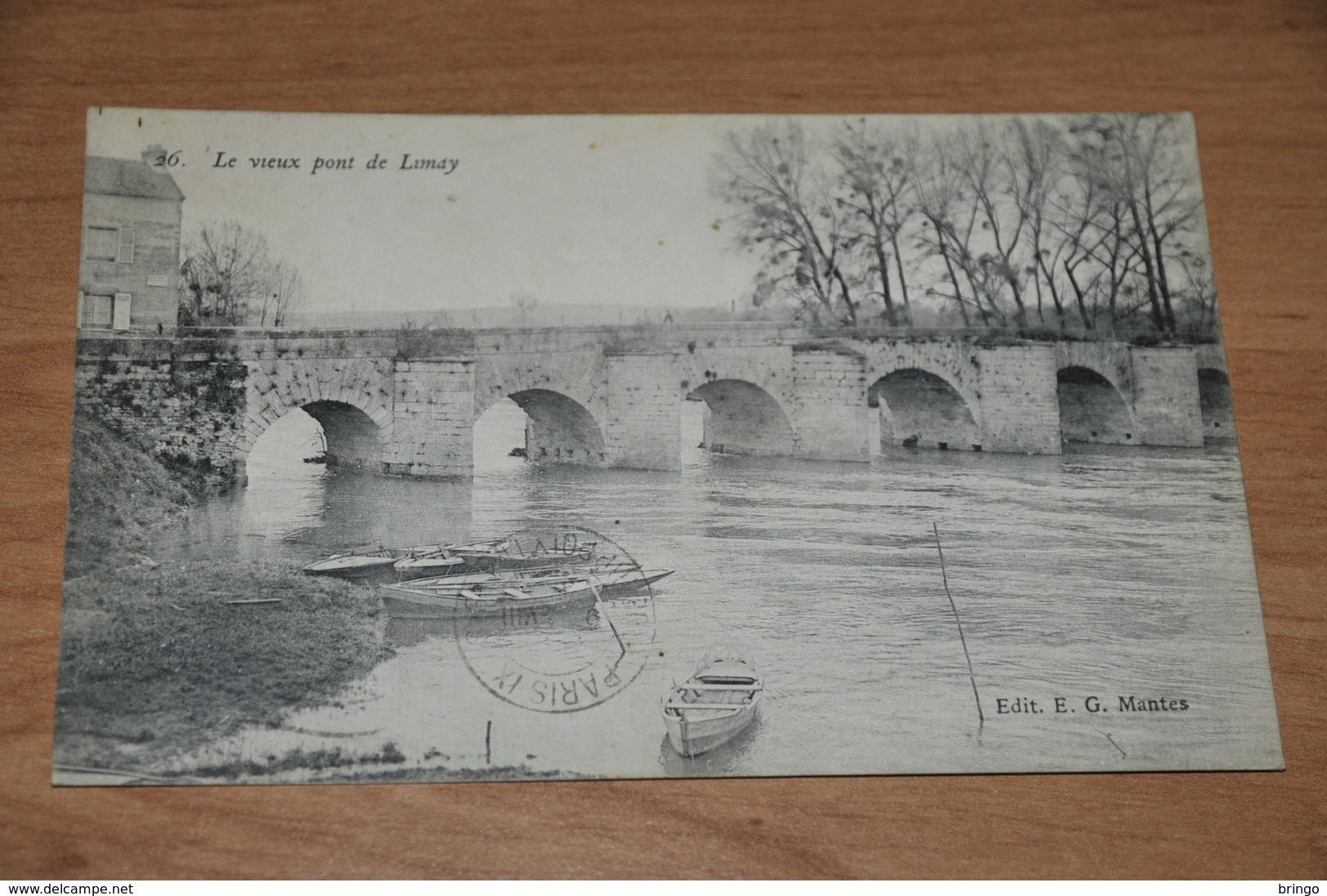 482- LIMAY--1904--Le Vieux Pont - Limay