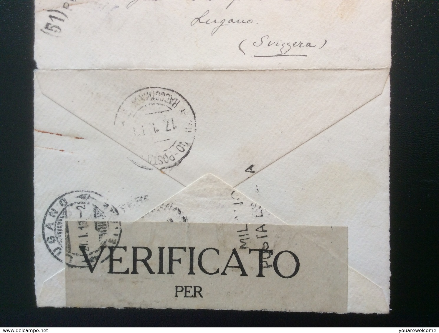 Trentino-Alto Adige 1918 „VENEZIA TRIDENTINA“ Lettera Censura TRENTO > Schweiz (1914-18 Cover Brief Tirol Österreich - Trento