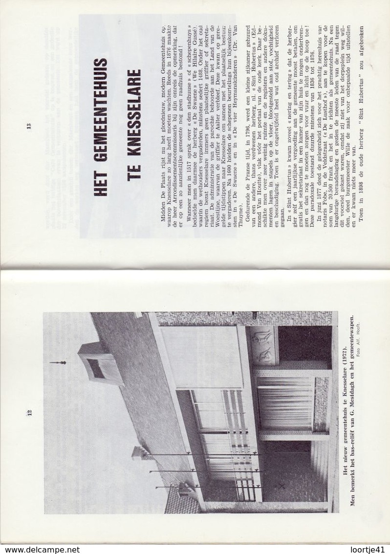 Brochure - Knesselare - Inhuldiging Nieuw Gemeentehuis - 4 Maart 1972 - Non Classés