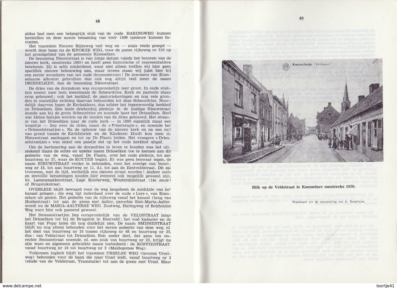 Brochure - Knesselare - Inhuldiging Nieuw Gemeentehuis - 4 Maart 1972 - Zonder Classificatie