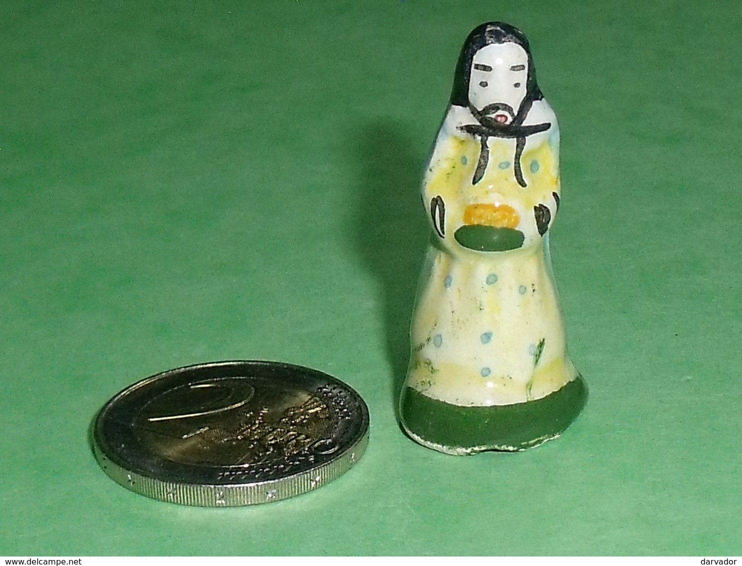 Fèves / Santons : Personnage Nativité , Roi Mage , 3,5 Cm Environ   TB113B - Santons