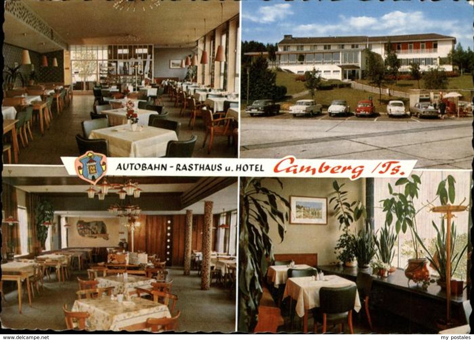 41263163 Bad Camberg Autobahn Rasthaus Hotel Wappen Bad Camberg - Bad Camberg