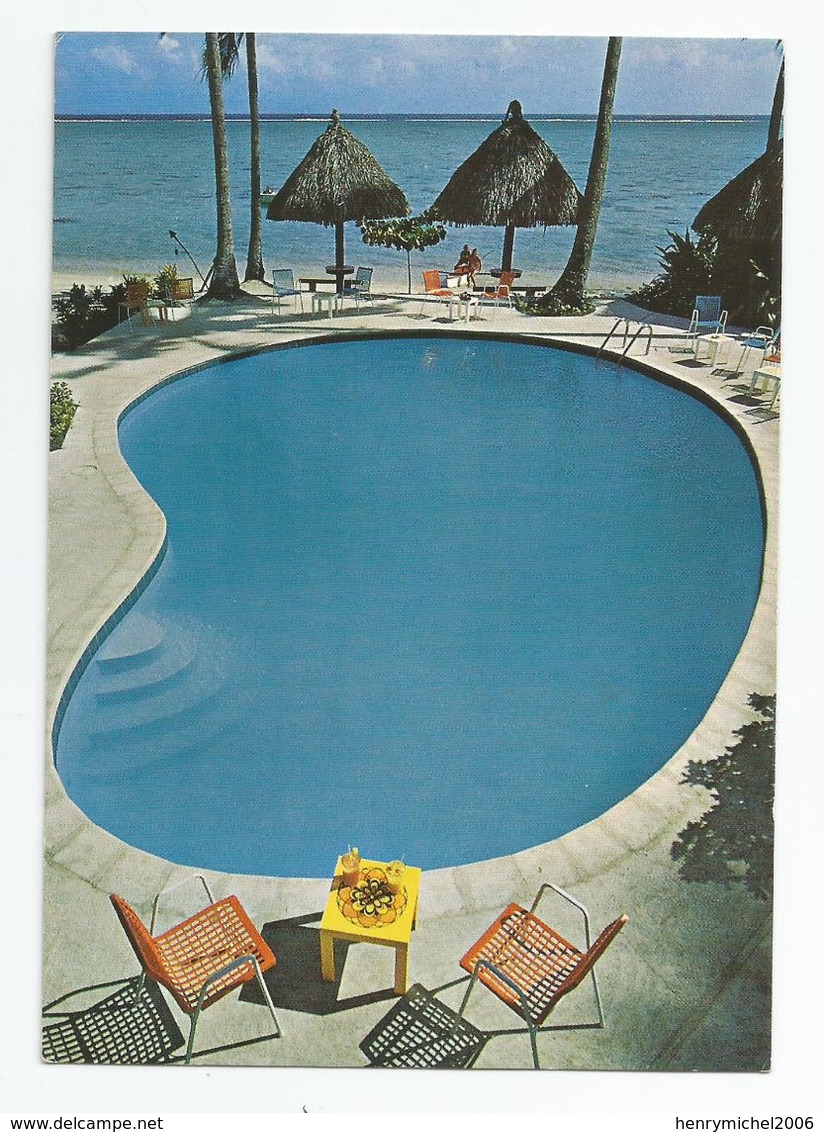 Tahiti - Hotel Moorea Lagoon écrite De Papette 1980 , Polynésie Française - Polynésie Française