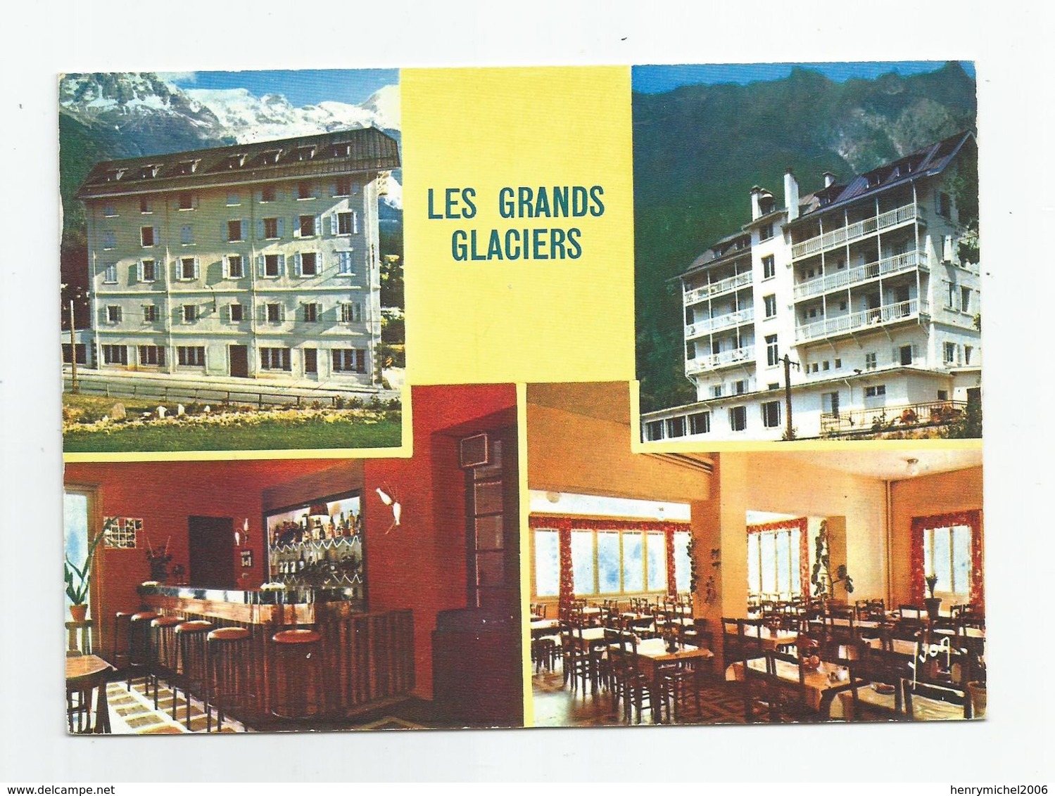 74 Chamonix " Les Grands Glaciers " Centre Du Ce De Ratp - Chamonix-Mont-Blanc