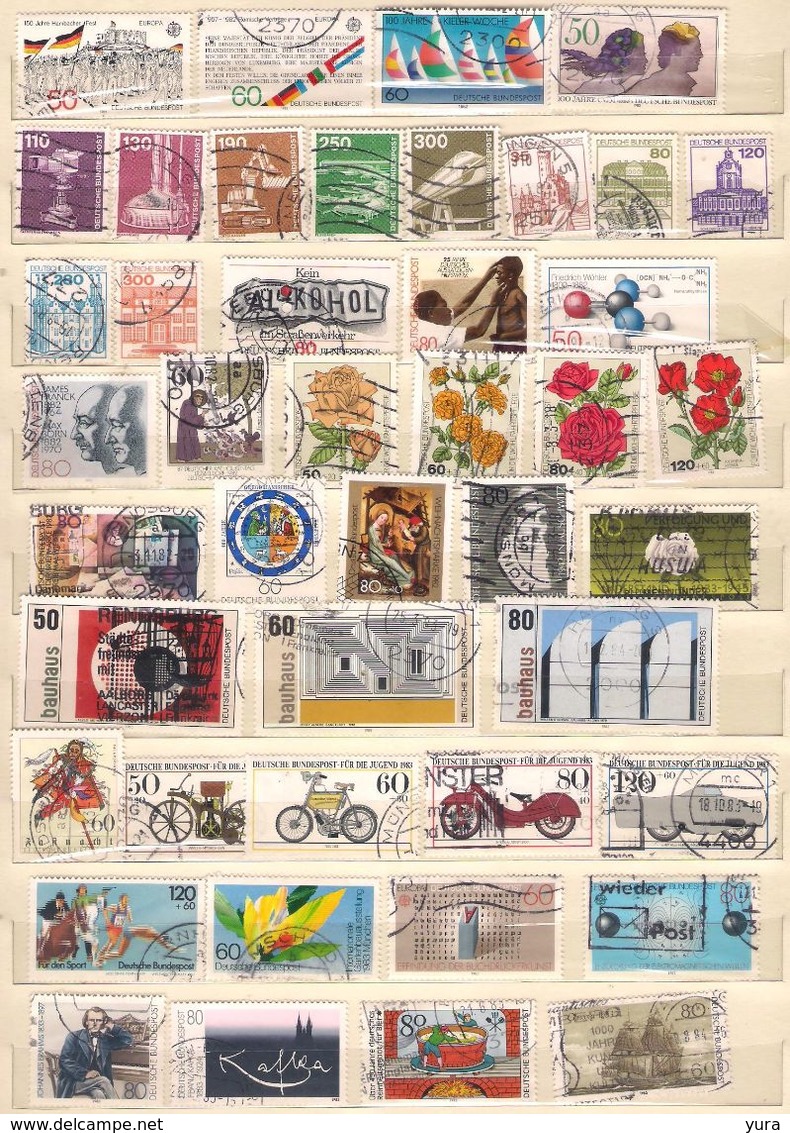 Lot 247 Federal Republic Collection 1982/89 Verschidene 263 Ohne Dublicate - Sammlungen